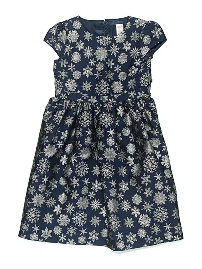 Pre-owned Gymboree Kids' Dress In Blue