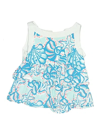 Pre-owned Gymboree Kids' Dress In Blue