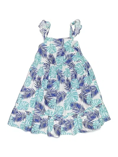 Pre-owned Gymboree Kids' Dress In Blue