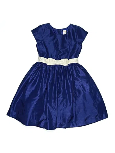 Pre-owned Gymboree Kids' Dress In Blue