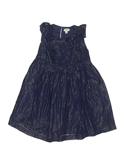 Pre-owned Gymboree Kids' Dress In Blue