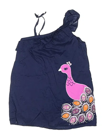 Pre-owned Gymboree Kids' Dress In Blue
