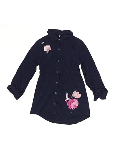 Pre-owned Gymboree Kids' Dress In Blue