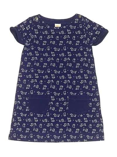 Pre-owned Gymboree Kids' Dress In Blue