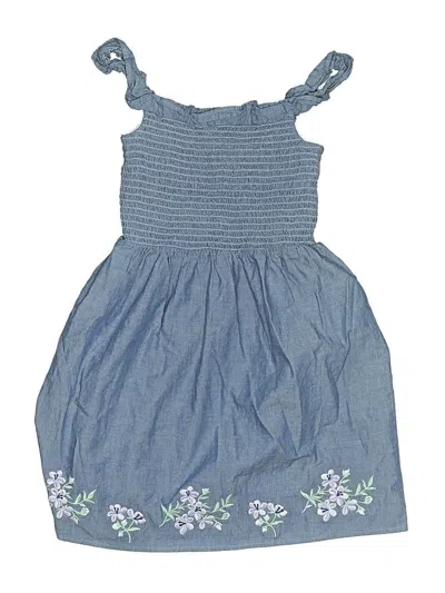 Pre-owned Gymboree Kids' Dress In Blue