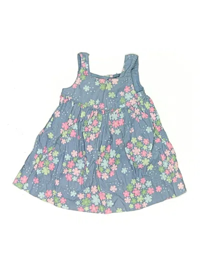 Pre-owned Gymboree Babies' Dress In Blue