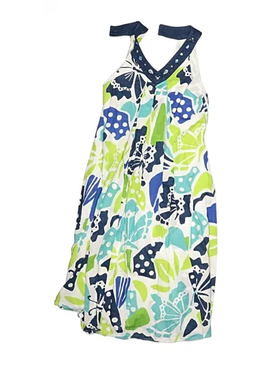 Pre-owned Gymboree Kids' Dress In Blue