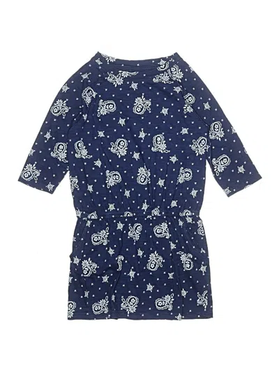 Pre-owned Gymboree Kids' Dress In Blue