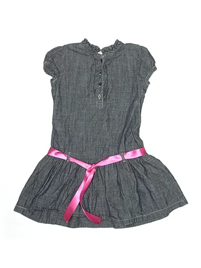 Pre-owned Gymboree Kids' Dress In Gray