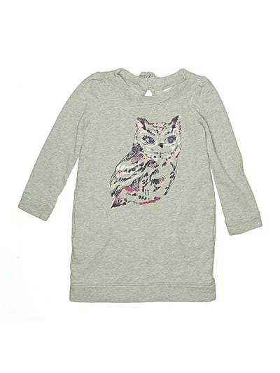 Pre-owned Gymboree Kids' Dress In Gray