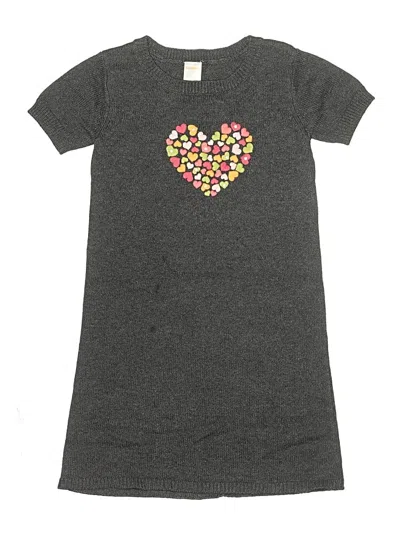 Pre-owned Gymboree Kids' Dress In Gray