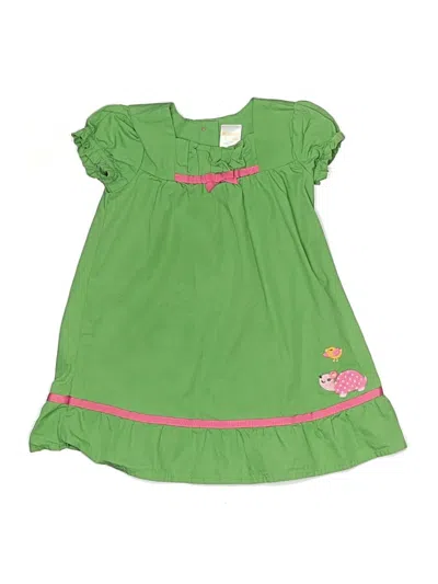 Pre-owned Gymboree Kids' Dress In Green