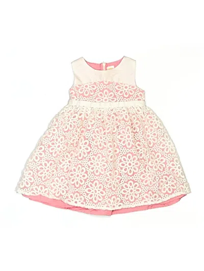 Pre-owned Gymboree Kids' Dress In Ivory