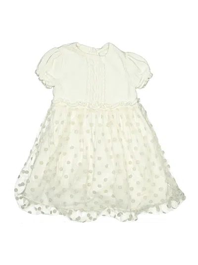 Pre-owned Gymboree Kids' Dress In Ivory