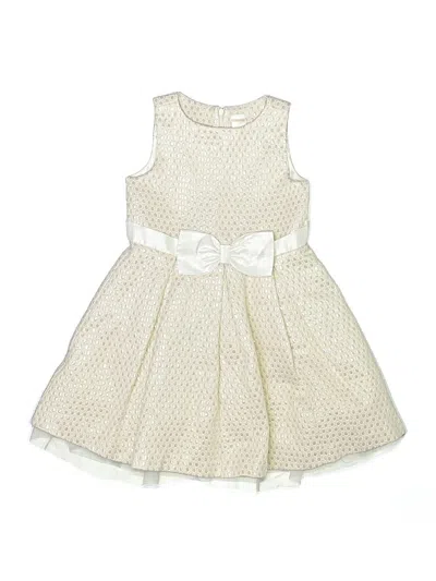 Pre-owned Gymboree Kids' Dress In Ivory