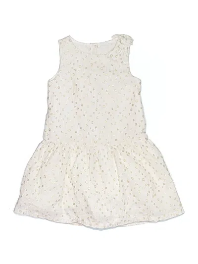 Pre-owned Gymboree Kids' Dress In Ivory