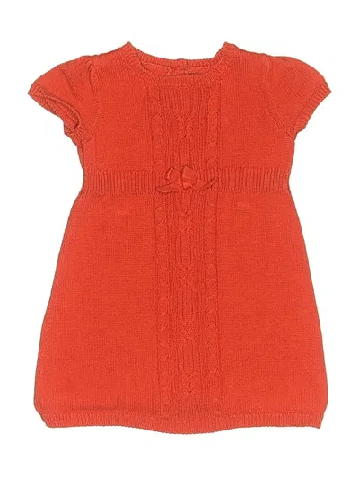 Pre-owned Gymboree Kids' Dress In Orange