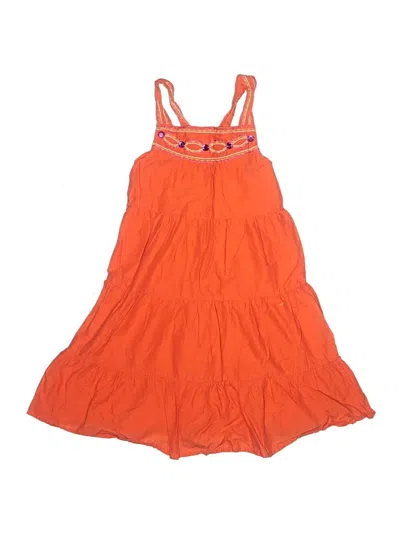 Pre-owned Gymboree Kids' Dress In Orange