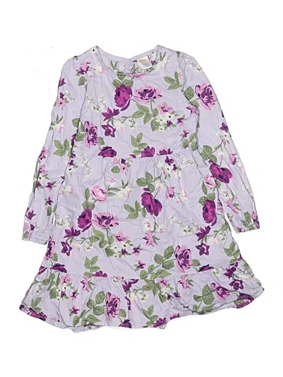 Pre-owned Gymboree Kids' Dress In Purple