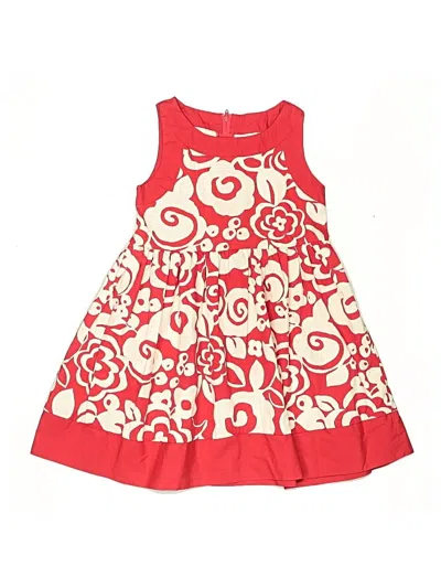 Pre-owned Gymboree Kids' Dress In Red