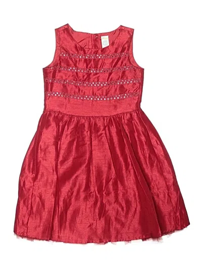 Pre-owned Gymboree Kids' Dress In Red