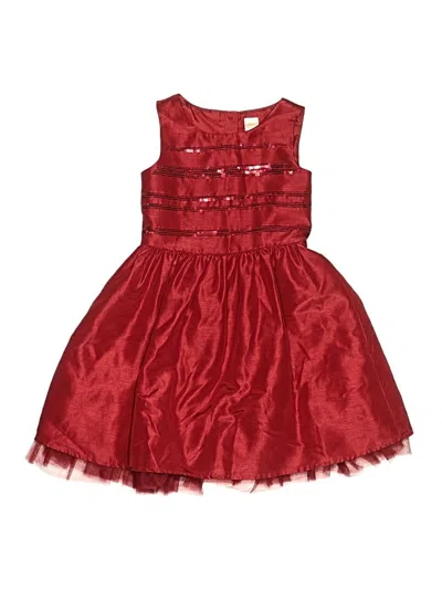 Pre-owned Gymboree Kids' Dress In Red