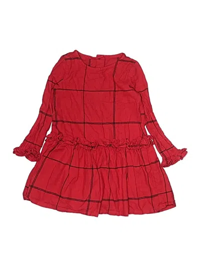 Pre-owned Gymboree Kids' Dress In Red