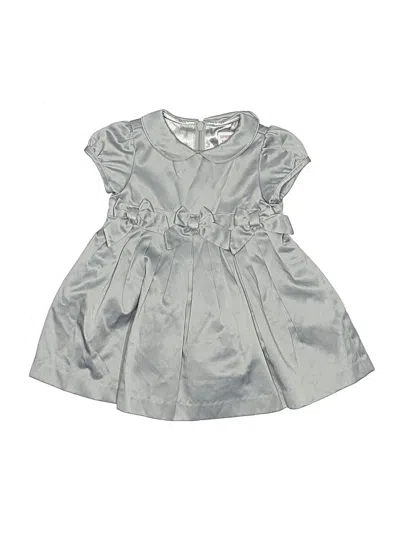 Pre-owned Gymboree Babies' Dress In Silver