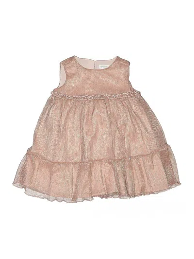 Pre-owned Gymboree Kids' Dress In Tan