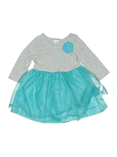 Pre-owned Gymboree Babies' Dress In Teal