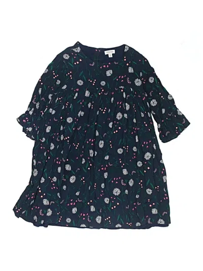 Pre-owned Gymboree Kids' Dress In Teal