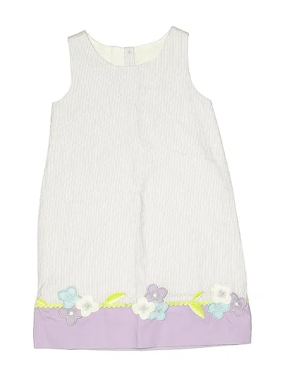 Pre-owned Gymboree Kids' Dress In White