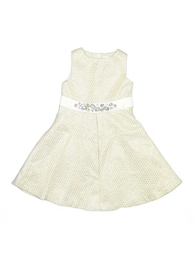 Pre-owned Gymboree Kids' Dress In White