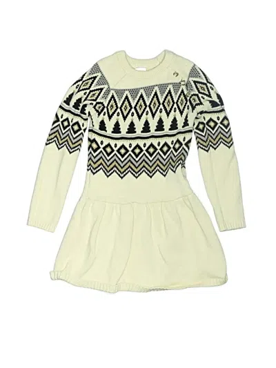 Pre-owned Gymboree Kids' Dress In White