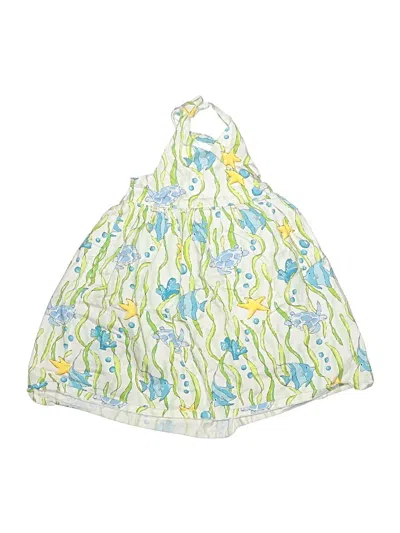 Pre-owned Gymboree Kids' Dress In White