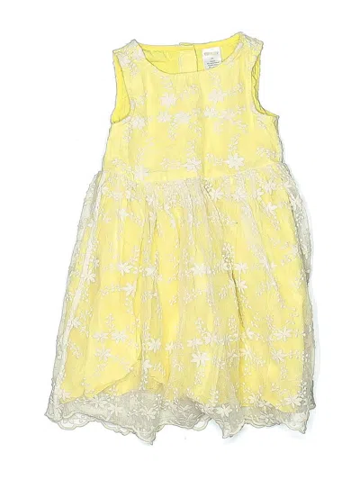 Pre-owned Gymboree Kids' Dress In Yellow