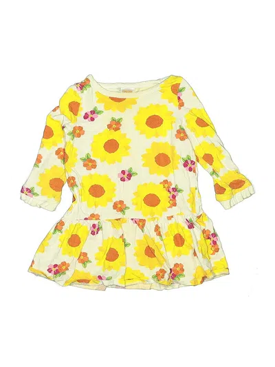 Pre-owned Gymboree Kids' Dress In Yellow