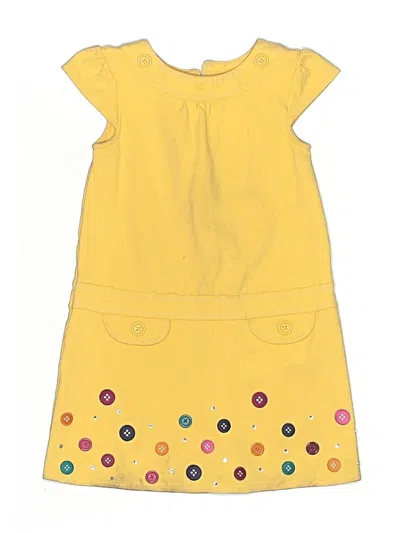 Pre-owned Gymboree Kids' Dress In Yellow