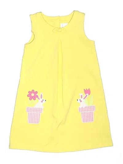 Pre-owned Gymboree Kids' Dress In Yellow