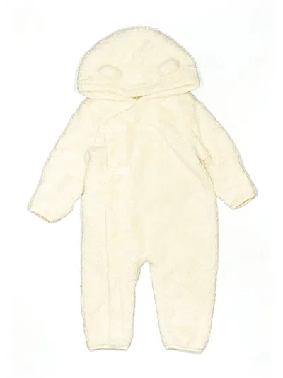 Pre-owned Gymboree Kids' Fleece Jacket In Ivory