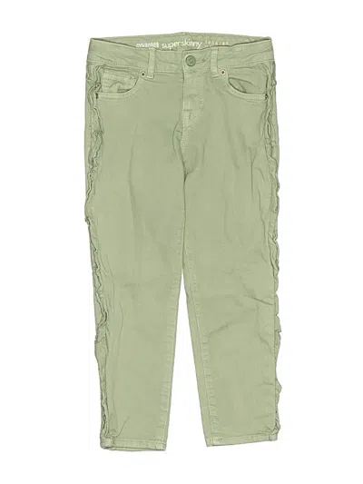 Pre-owned Gymboree Kids' Jeans In Green