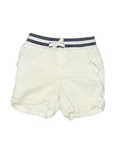 Pre-owned Gymboree Kids' Khaki Shorts In White