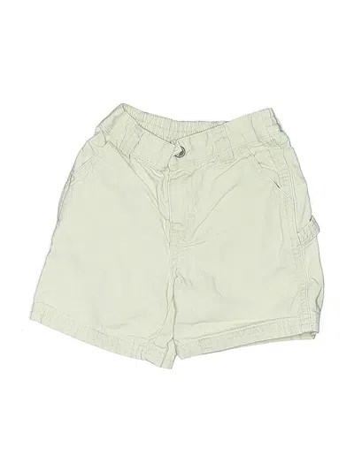 Pre-owned Gymboree Kids' Khaki Shorts In White