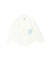 Gymboree Long Sleeve Button Down Shirt In White