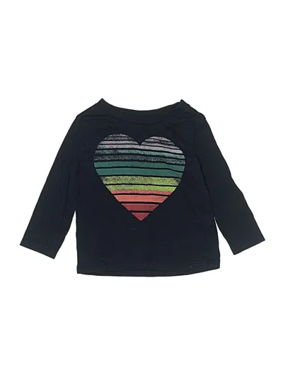 Pre-owned Gymboree Kids' Long Sleeve T-shirt In Black