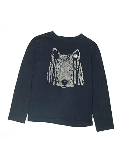 Pre-owned Gymboree Kids' Long Sleeve T-shirt In Blue