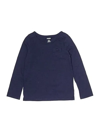 Pre-owned Gymboree Kids' Long Sleeve T-shirt In Blue