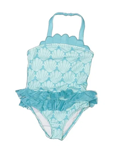 Pre-owned Gymboree Kids' One Piece Swimsuit In Blue