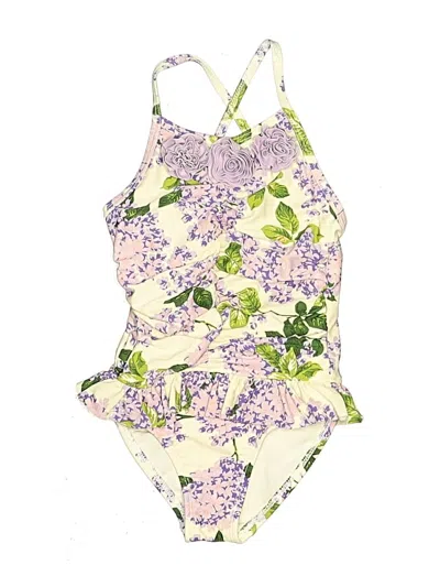 Pre-owned Gymboree Kids' One Piece Swimsuit In Purple