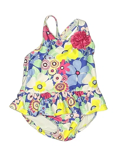 Pre-owned Gymboree Kids' One Piece Swimsuit In Yellow